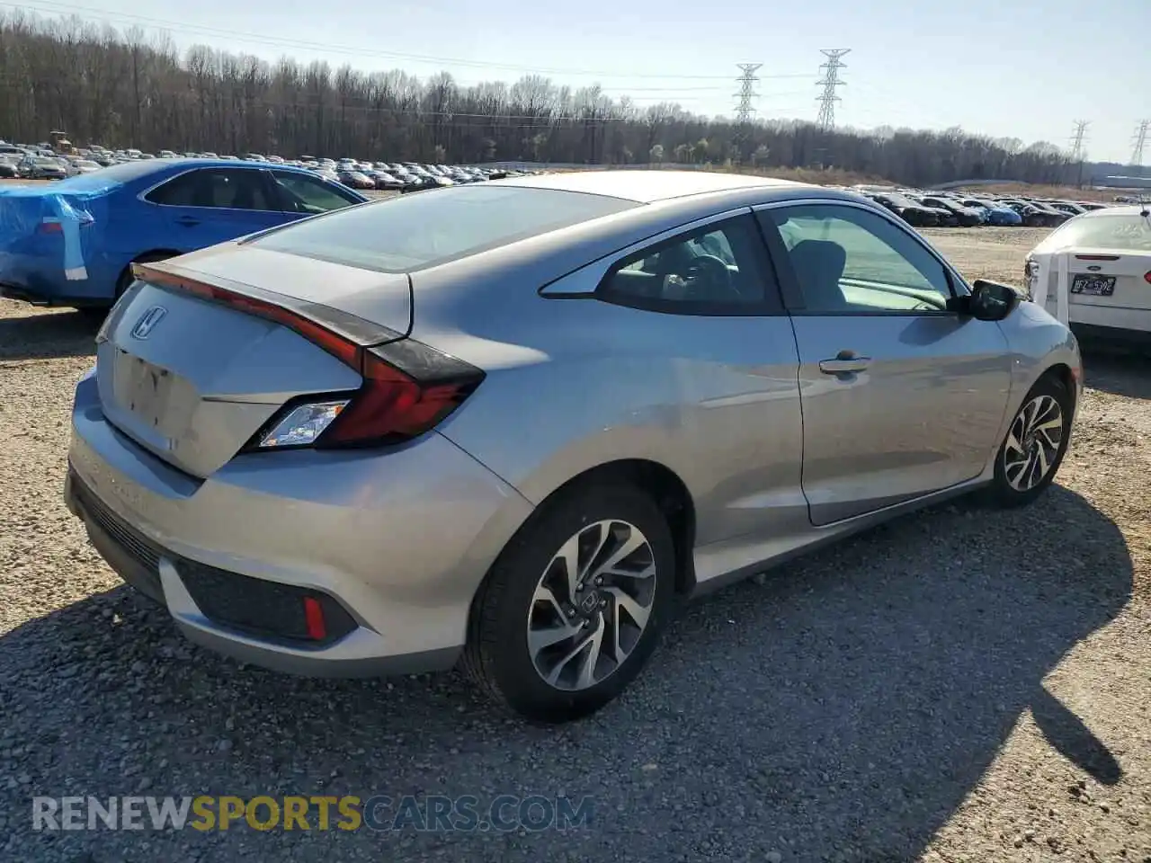 3 Photograph of a damaged car 2HGFC4B62KH307650 HONDA CIVIC 2019