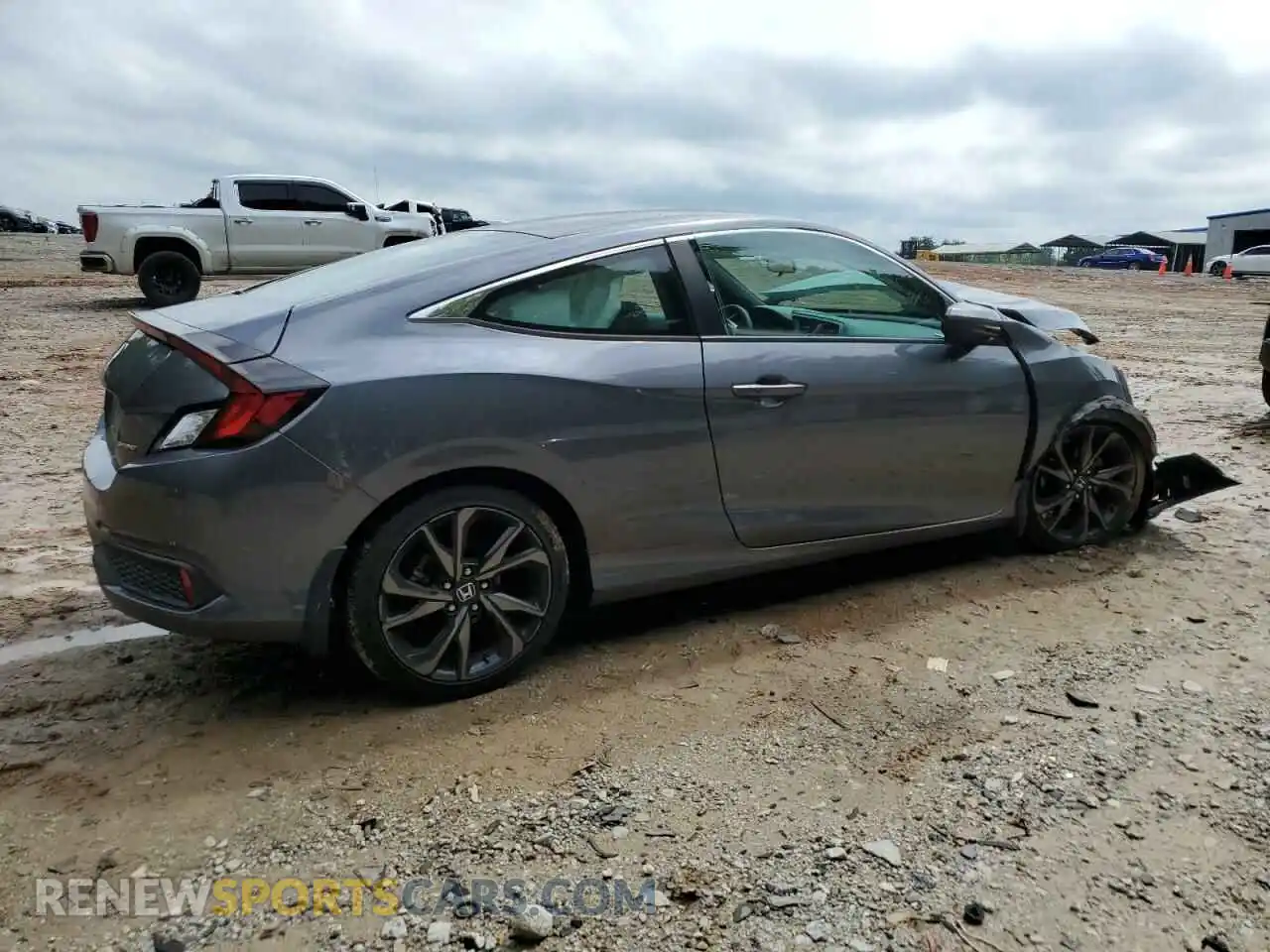 3 Photograph of a damaged car 2HGFC4B80KH304845 HONDA CIVIC 2019