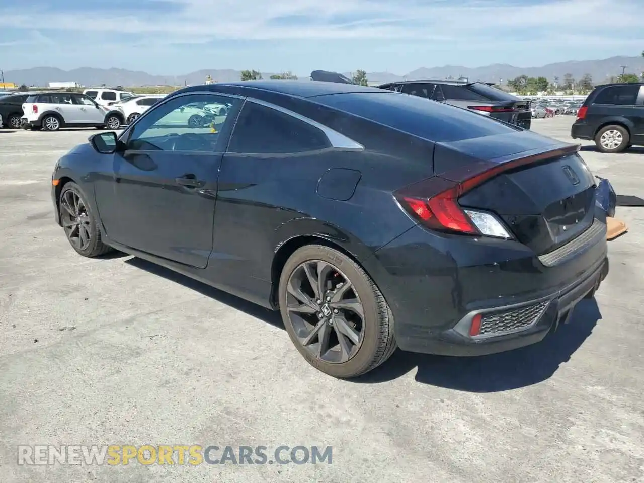 2 Photograph of a damaged car 2HGFC4B82KH308623 HONDA CIVIC 2019