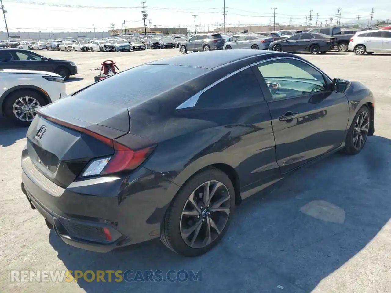 3 Photograph of a damaged car 2HGFC4B82KH308623 HONDA CIVIC 2019