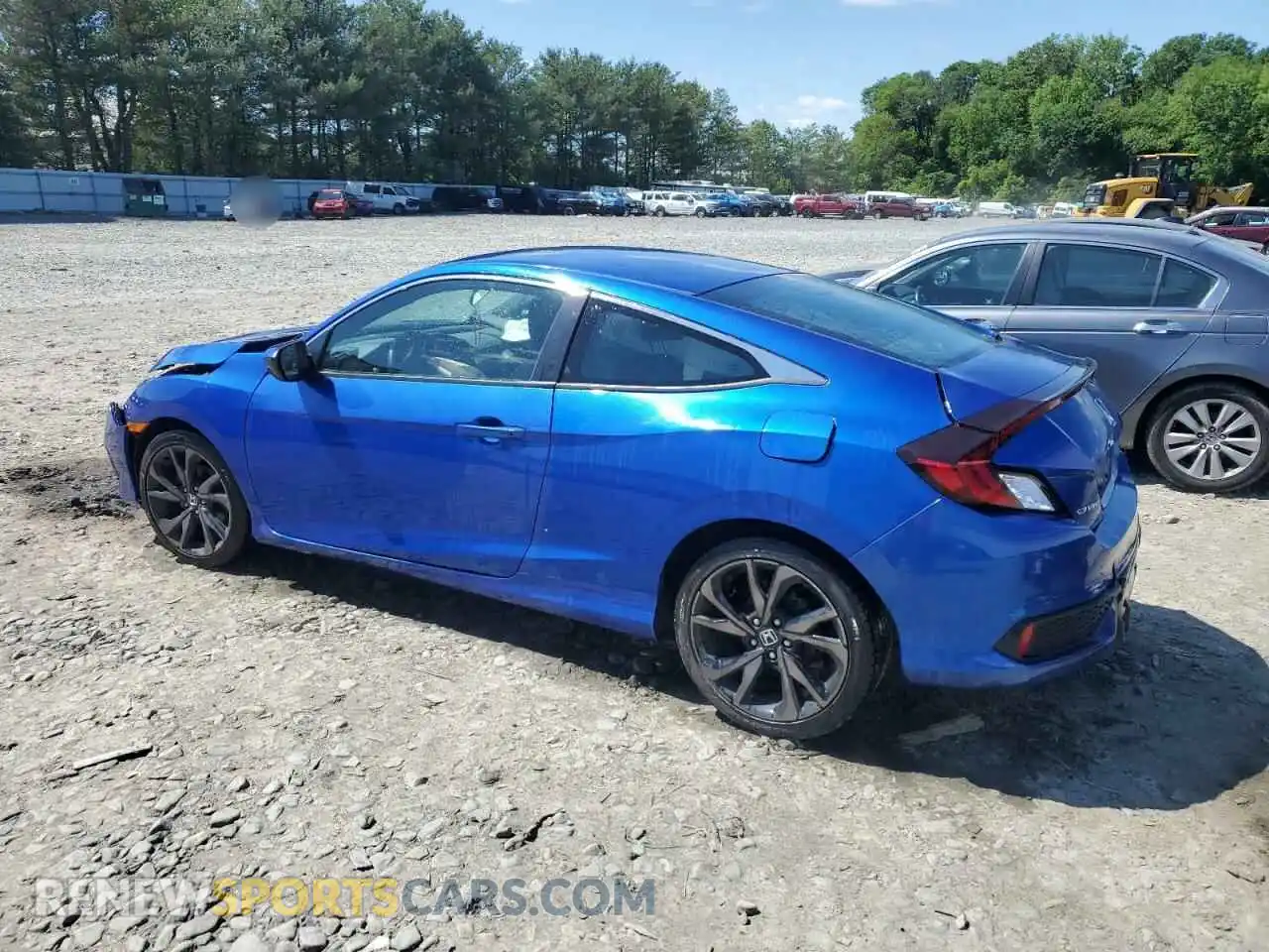 2 fotografías del automóvil dañado 2HGFC4B8XKH300429 HONDA CIVIC 2019