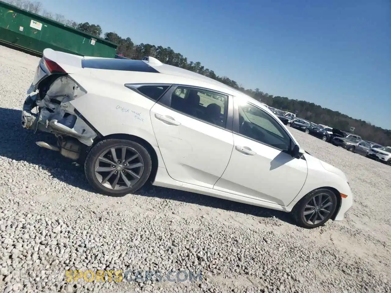 3 Photograph of a damaged car JHMFC1F34KX008443 HONDA CIVIC 2019