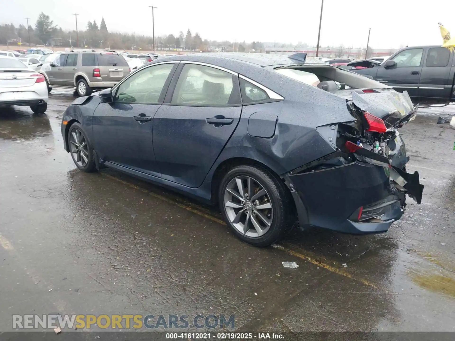 3 Photograph of a damaged car JHMFC1F34KX009754 HONDA CIVIC 2019