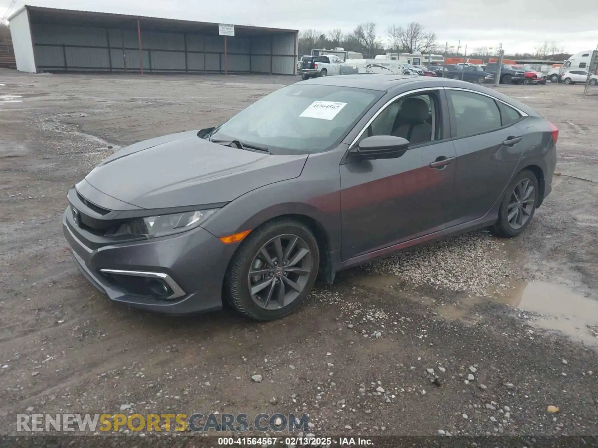 2 Photograph of a damaged car JHMFC1F35KX011500 HONDA CIVIC 2019