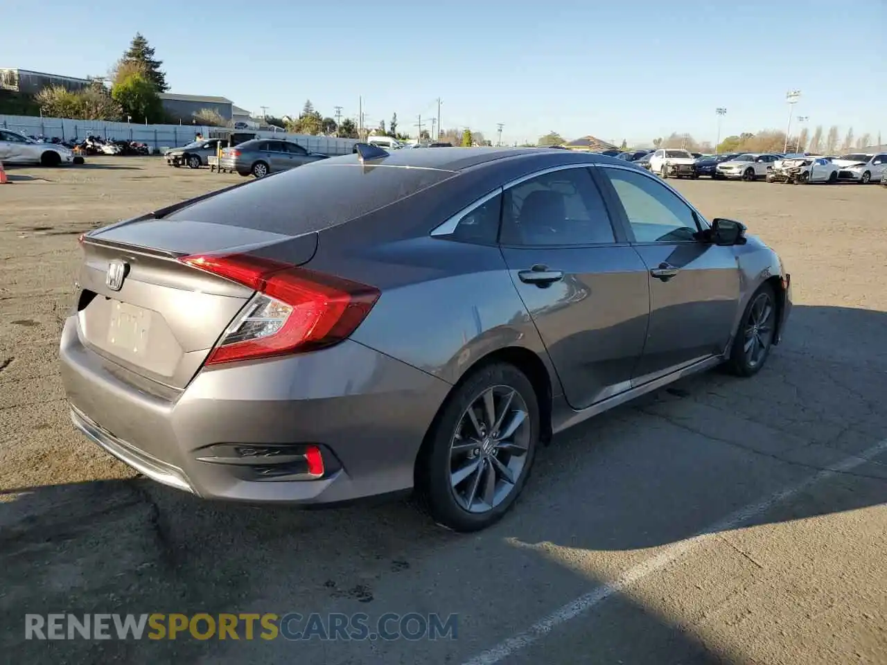 3 Photograph of a damaged car JHMFC1F39KX009894 HONDA CIVIC 2019