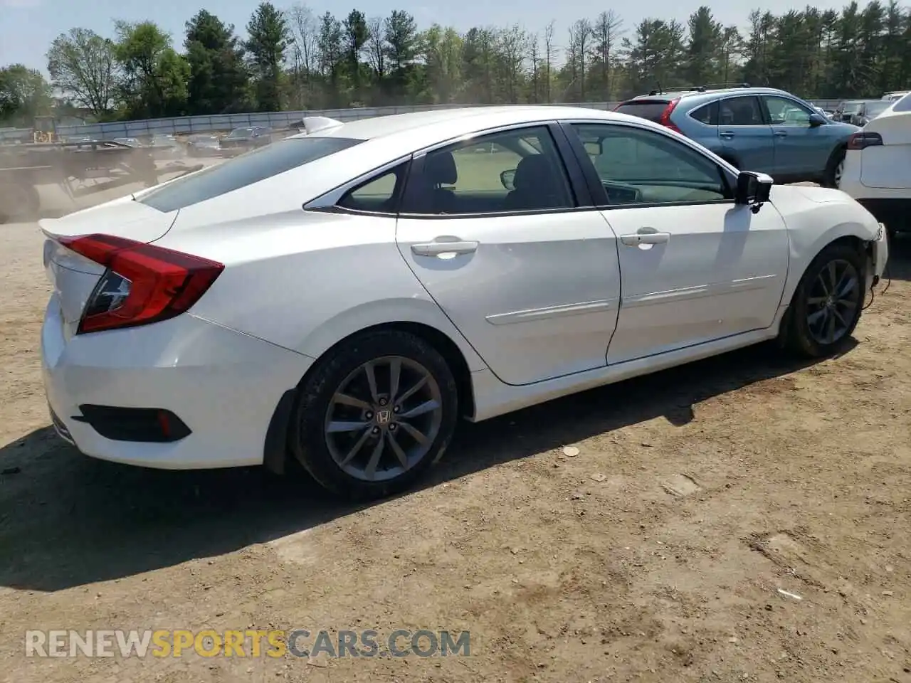 3 fotografías del automóvil dañado JHMFC1F78KX008965 HONDA CIVIC 2019