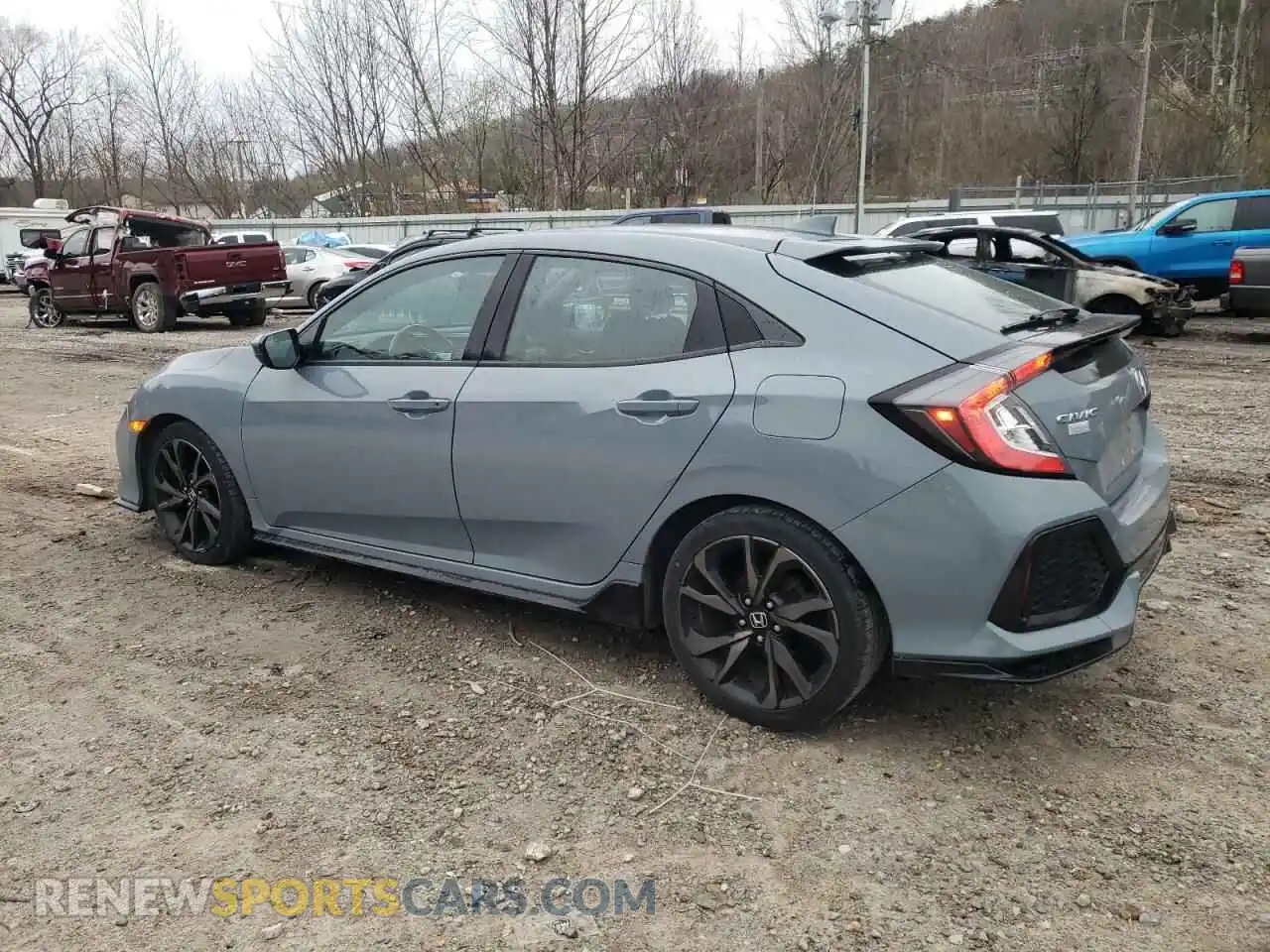 2 Photograph of a damaged car SHHFK7H46KU228477 HONDA CIVIC 2019
