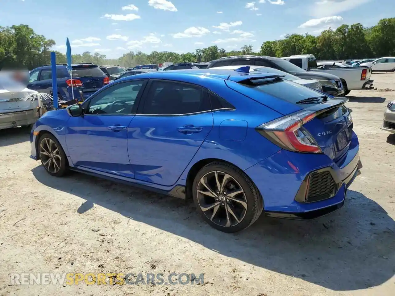2 Photograph of a damaged car SHHFK7H47KU227242 HONDA CIVIC 2019