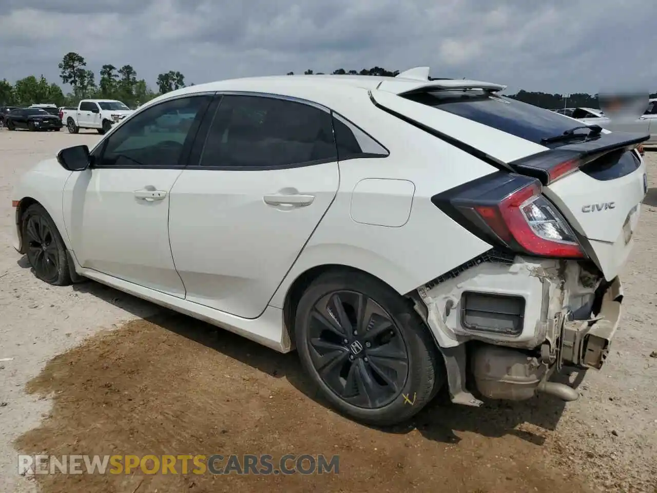 2 fotografías del automóvil dañado SHHFK7H67KU225007 HONDA CIVIC 2019