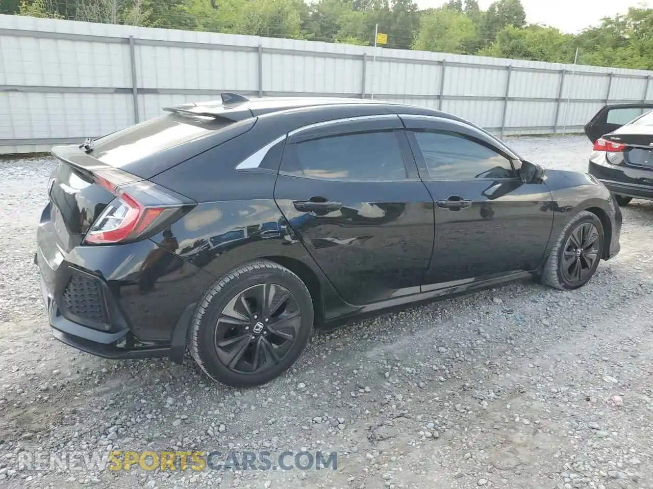 3 fotografías del automóvil dañado SHHFK7H68KU201993 HONDA CIVIC 2019