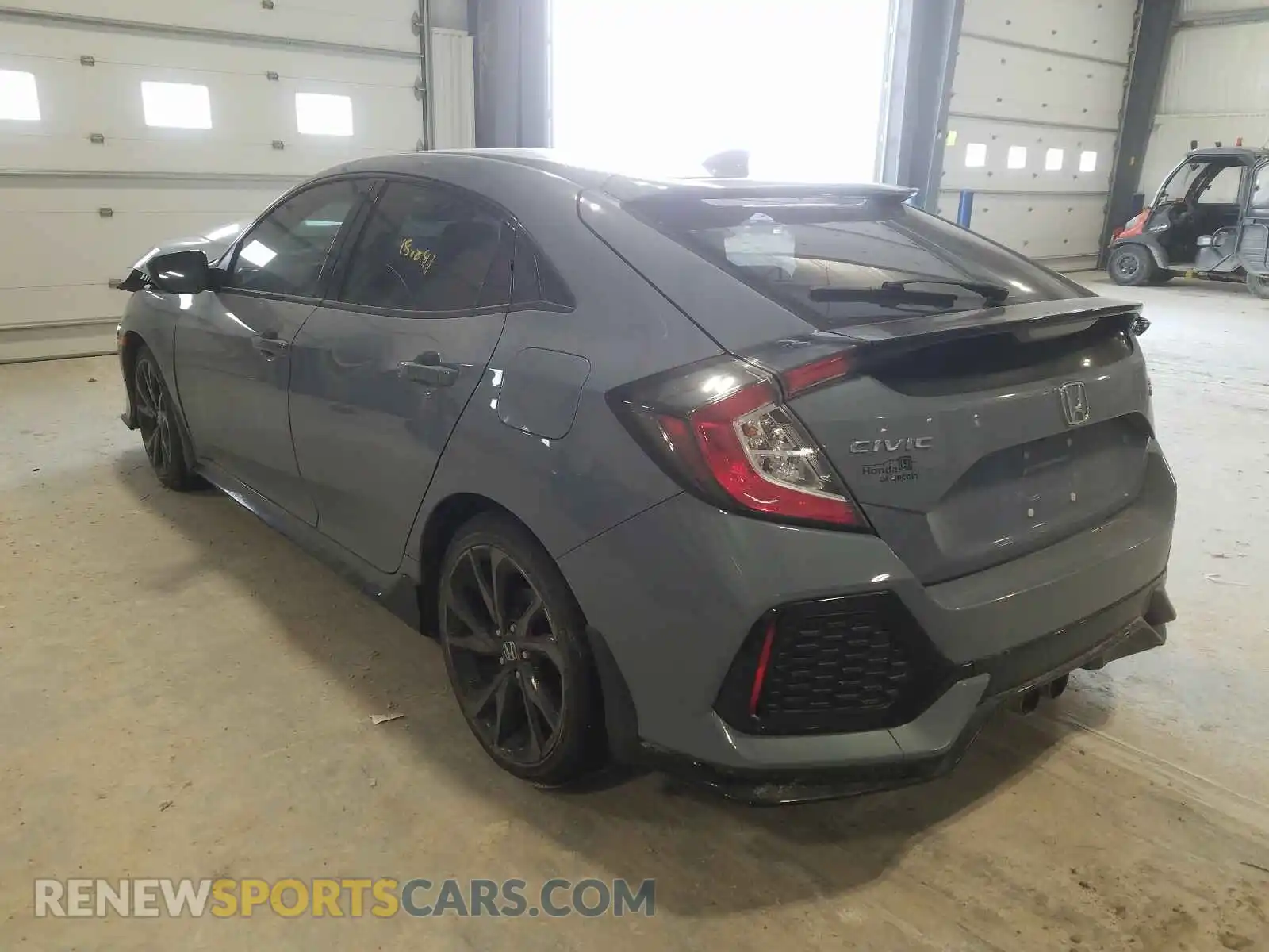3 fotografías del automóvil dañado SHHFK7H90KU210083 HONDA CIVIC 2019