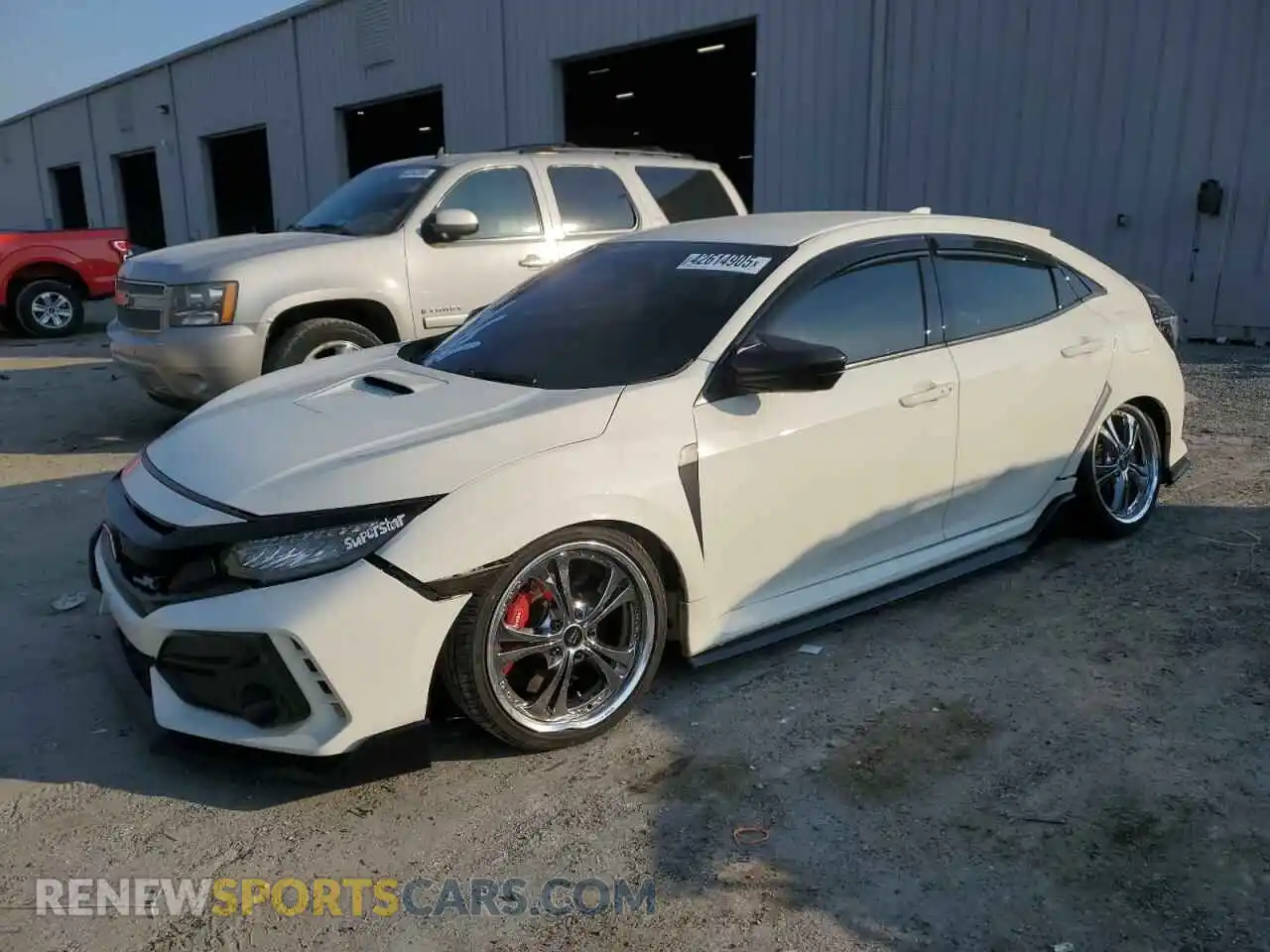1 fotografías del automóvil dañado SHHFK8G78KU202609 HONDA CIVIC 2019