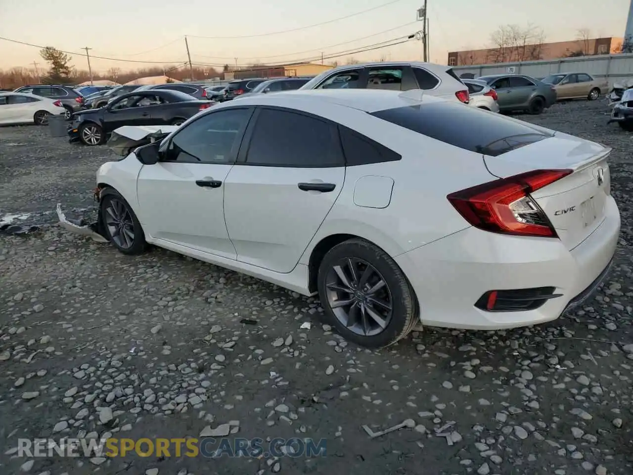 2 Photograph of a damaged car 19XFC1F30LE207024 HONDA CIVIC 2020
