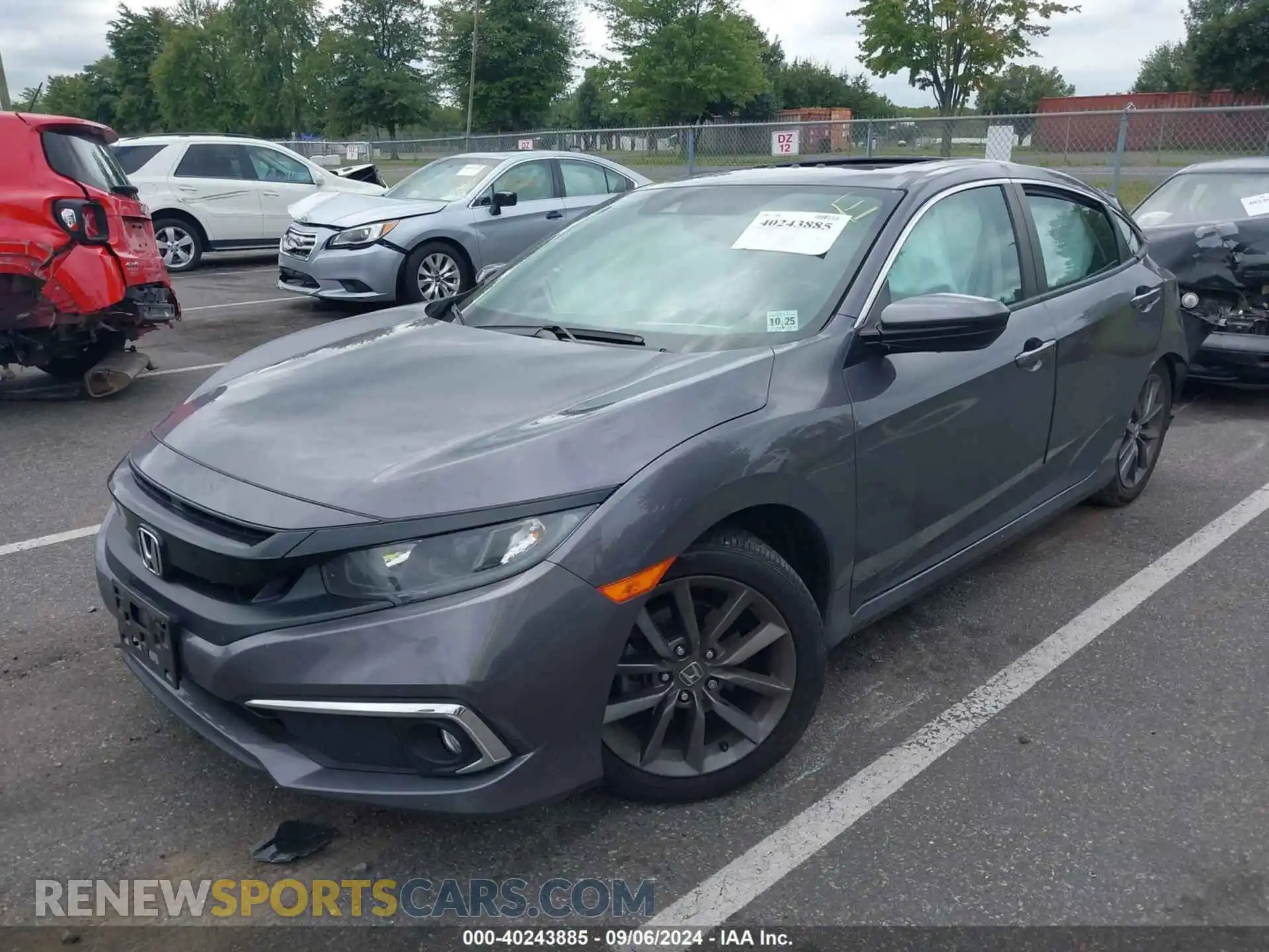 2 Photograph of a damaged car 19XFC1F30LE214457 HONDA CIVIC 2020