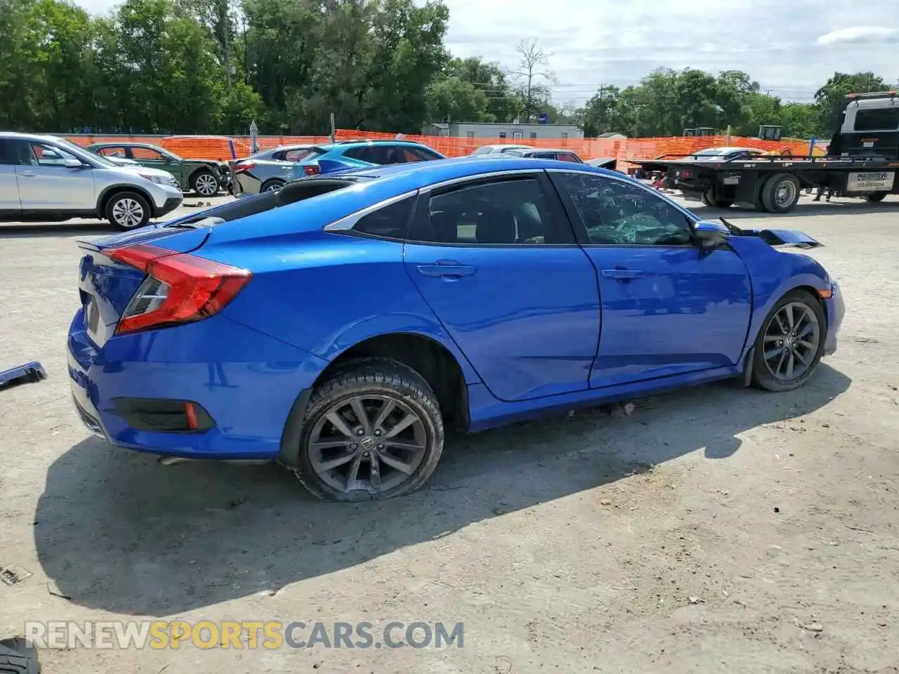 3 Photograph of a damaged car 19XFC1F31LE001629 HONDA CIVIC 2020
