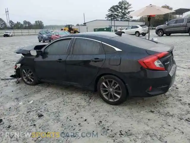 2 Photograph of a damaged car 19XFC1F31LE010217 HONDA CIVIC 2020