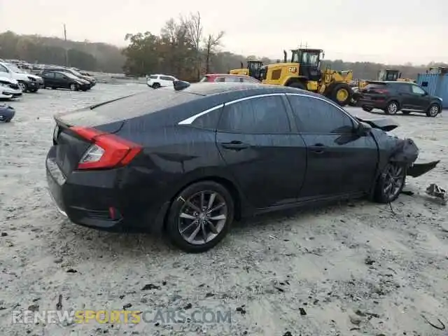 3 Photograph of a damaged car 19XFC1F31LE010217 HONDA CIVIC 2020