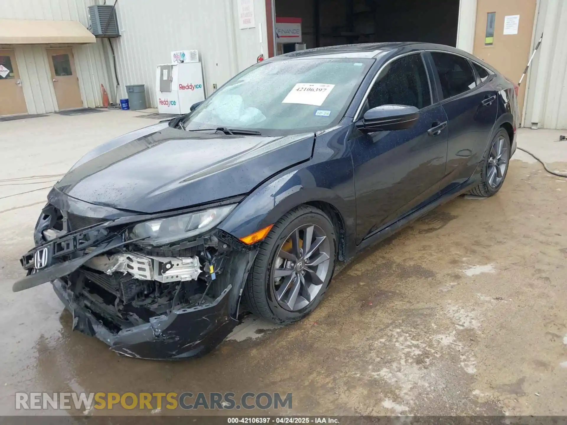 2 Photograph of a damaged car 19XFC1F31LE012971 HONDA CIVIC 2020