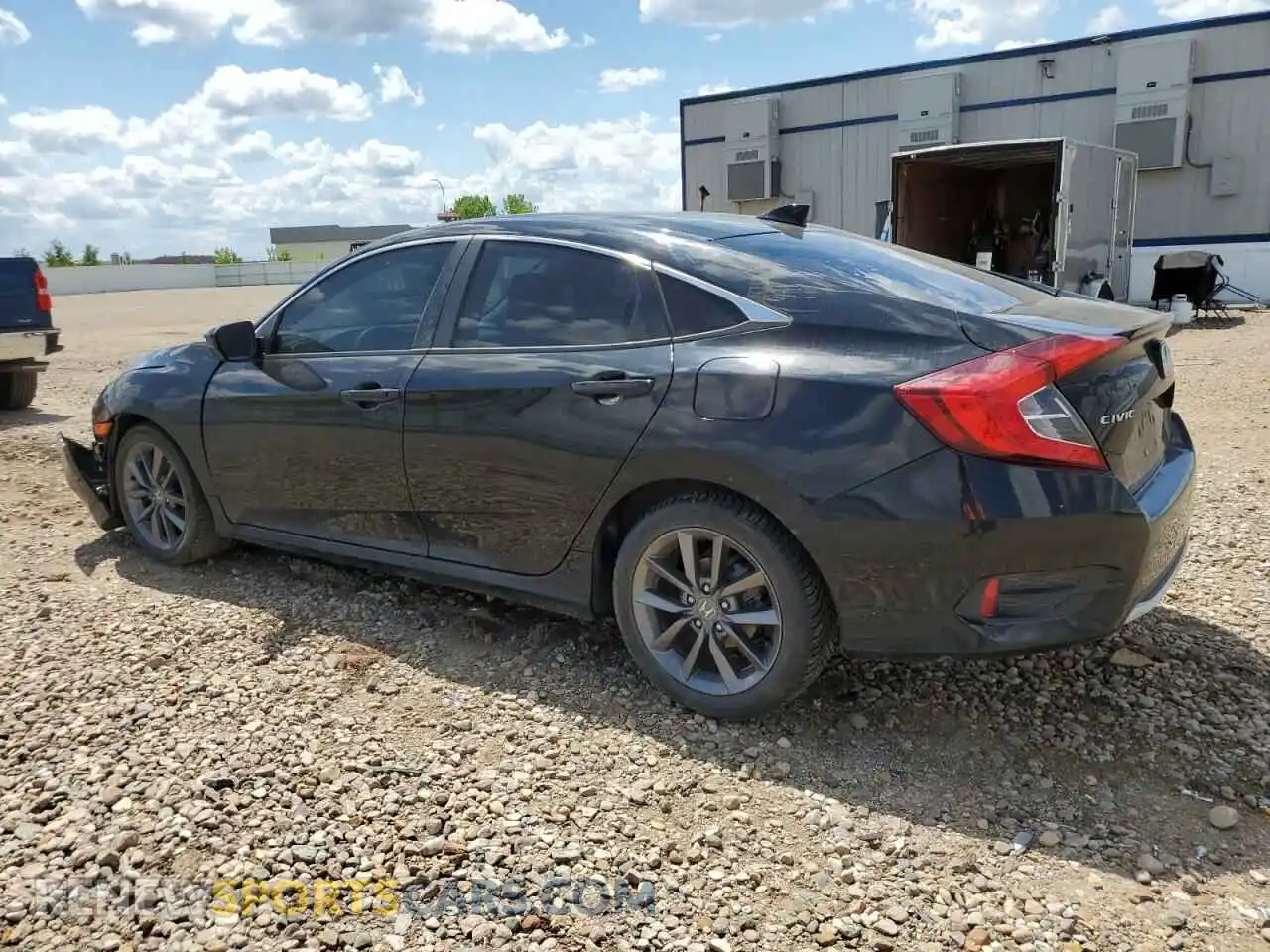 2 Photograph of a damaged car 19XFC1F32LE015264 HONDA CIVIC 2020