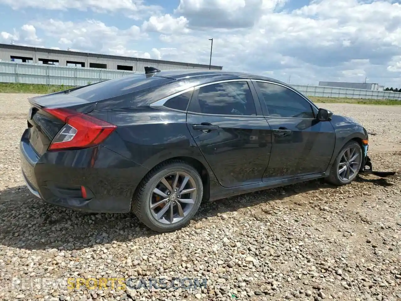 3 Photograph of a damaged car 19XFC1F32LE015264 HONDA CIVIC 2020
