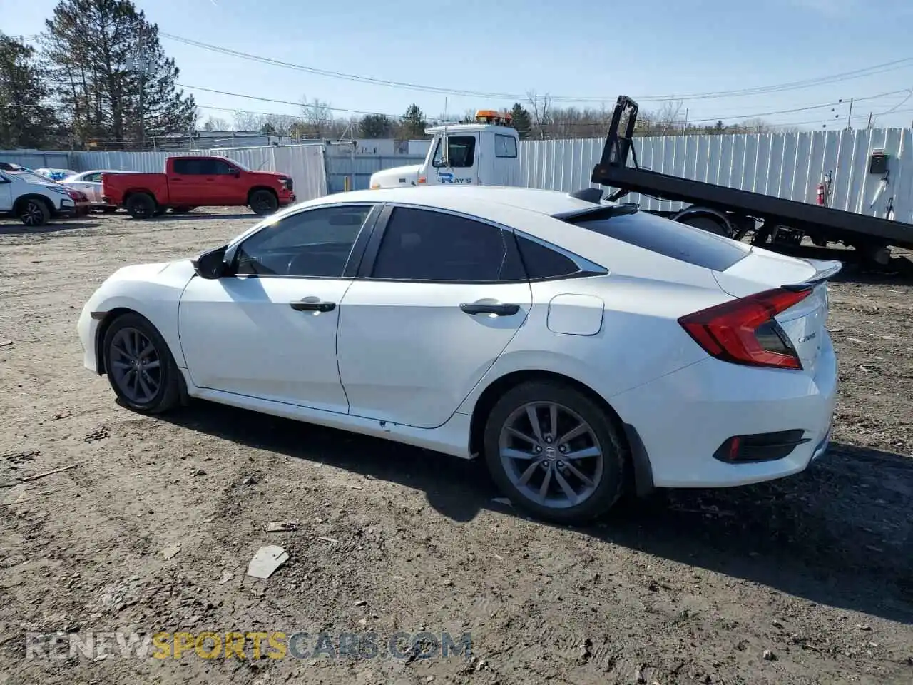 2 Photograph of a damaged car 19XFC1F32LE206313 HONDA CIVIC 2020