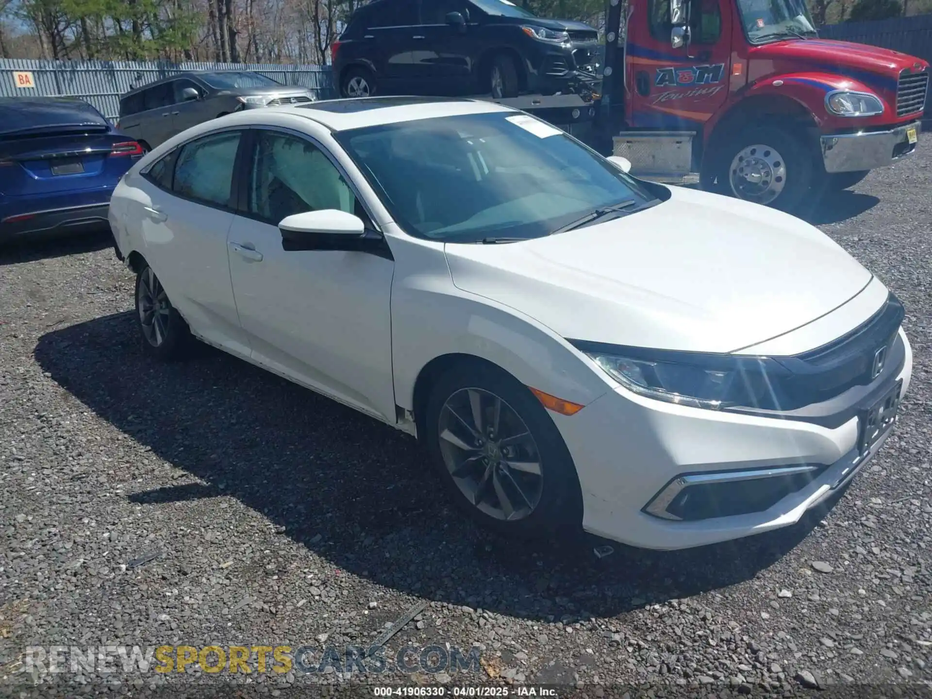1 Photograph of a damaged car 19XFC1F32LE217912 HONDA CIVIC 2020