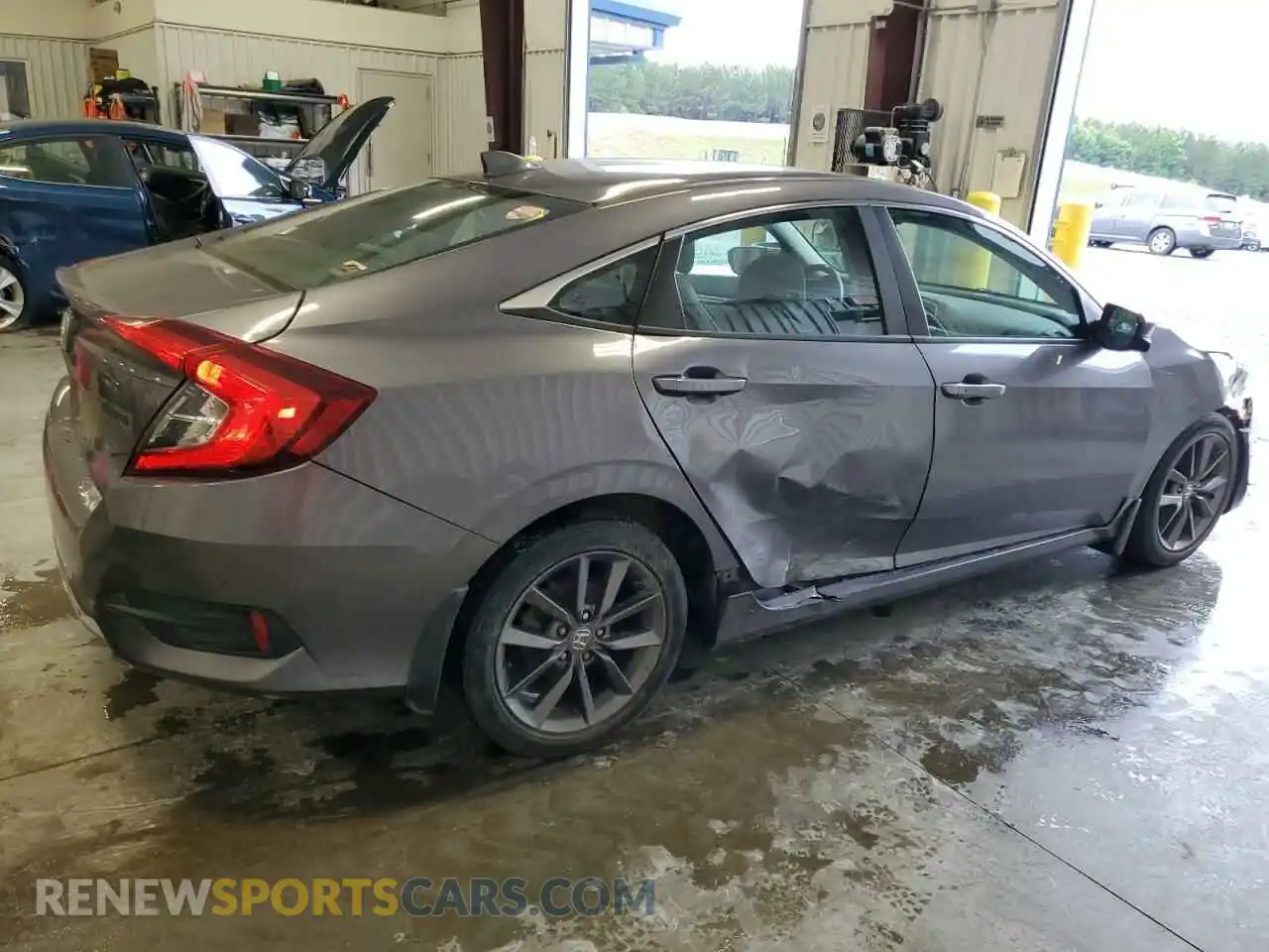 3 fotografías del automóvil dañado 19XFC1F33LE012860 HONDA CIVIC 2020