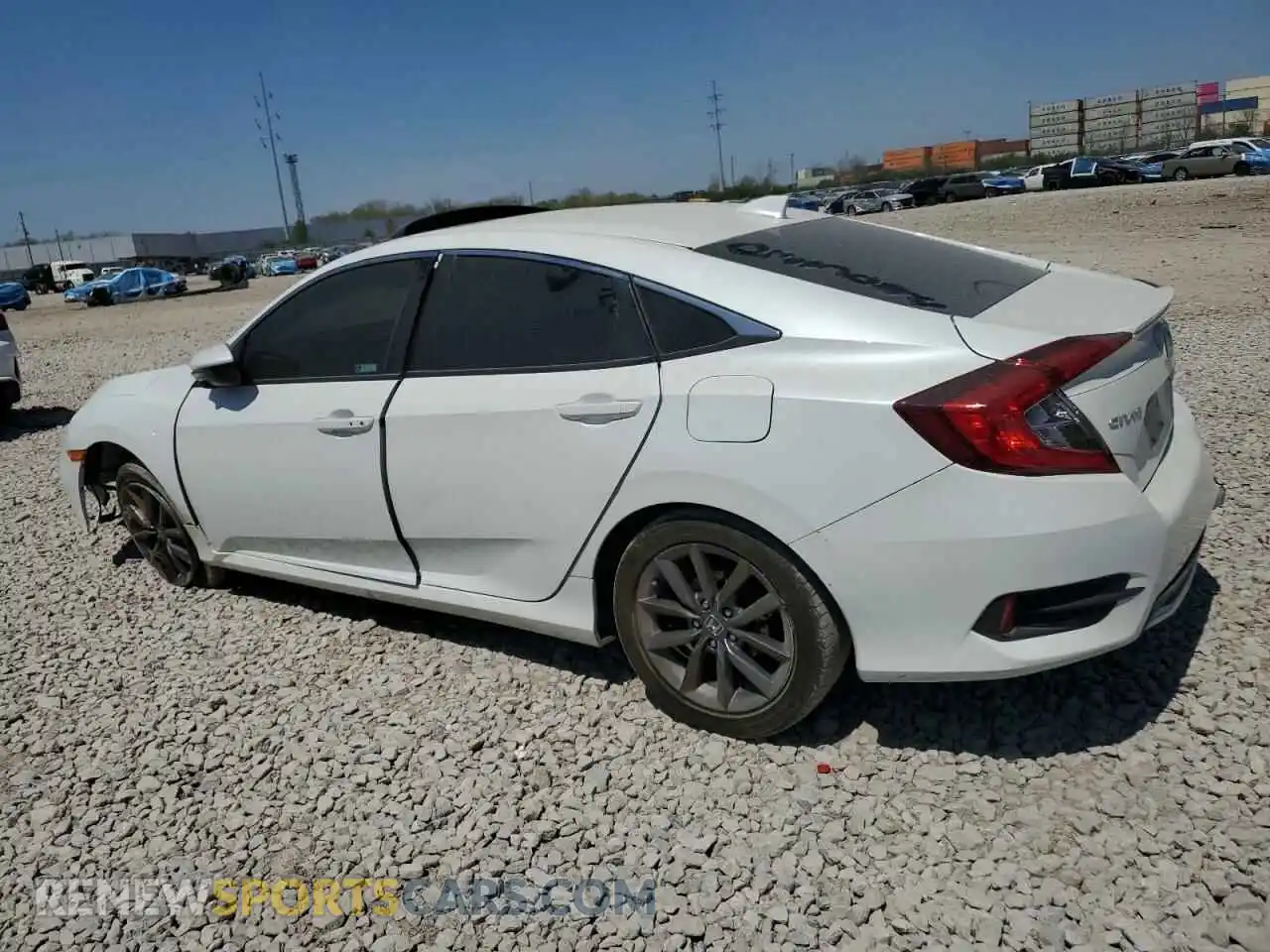 2 Photograph of a damaged car 19XFC1F33LE023096 HONDA CIVIC 2020