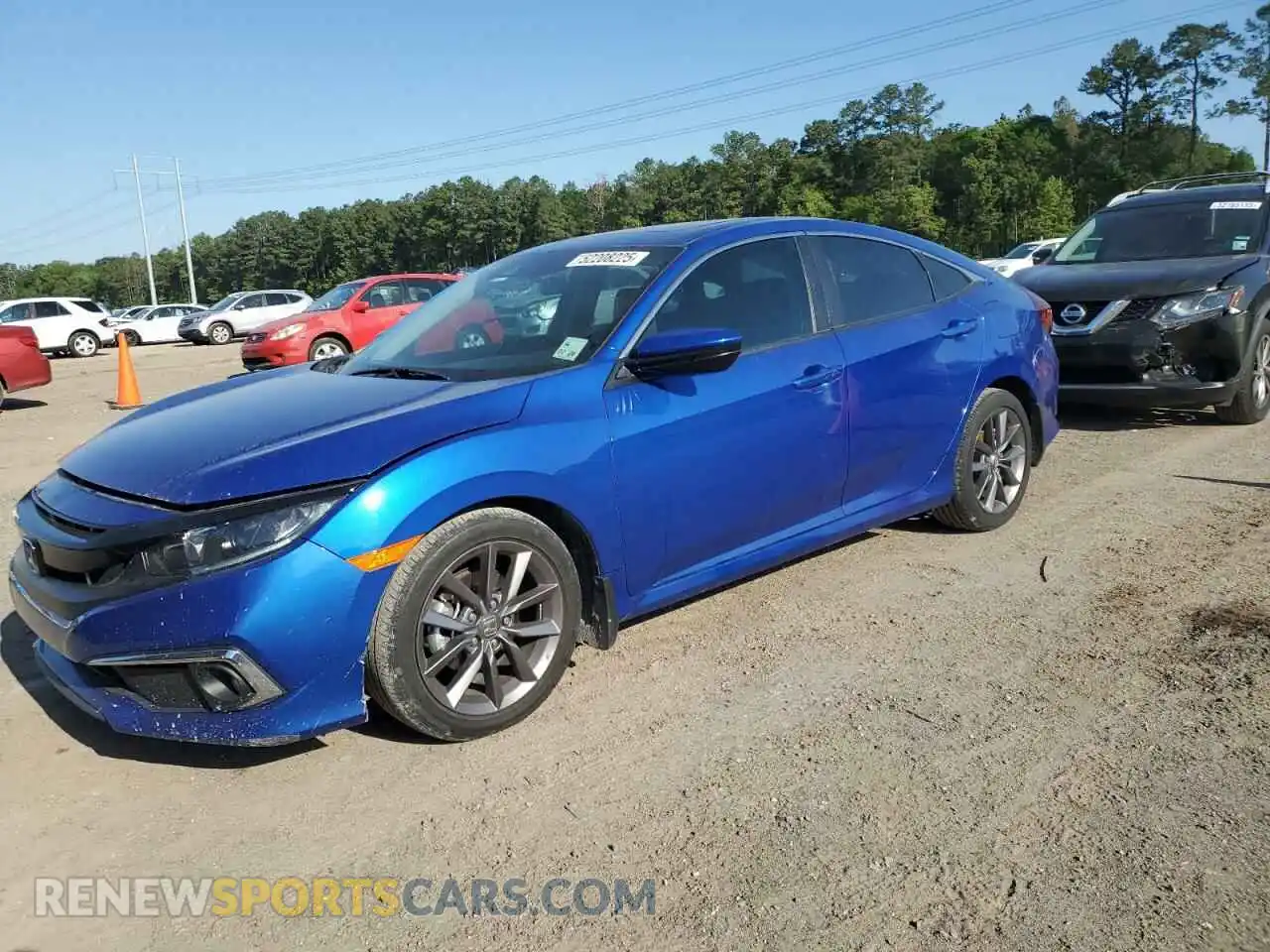 1 Photograph of a damaged car 19XFC1F33LE024216 HONDA CIVIC 2020
