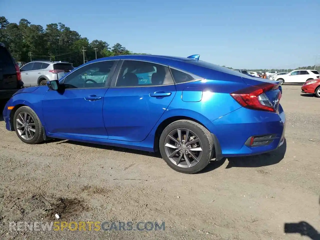 2 Photograph of a damaged car 19XFC1F33LE024216 HONDA CIVIC 2020