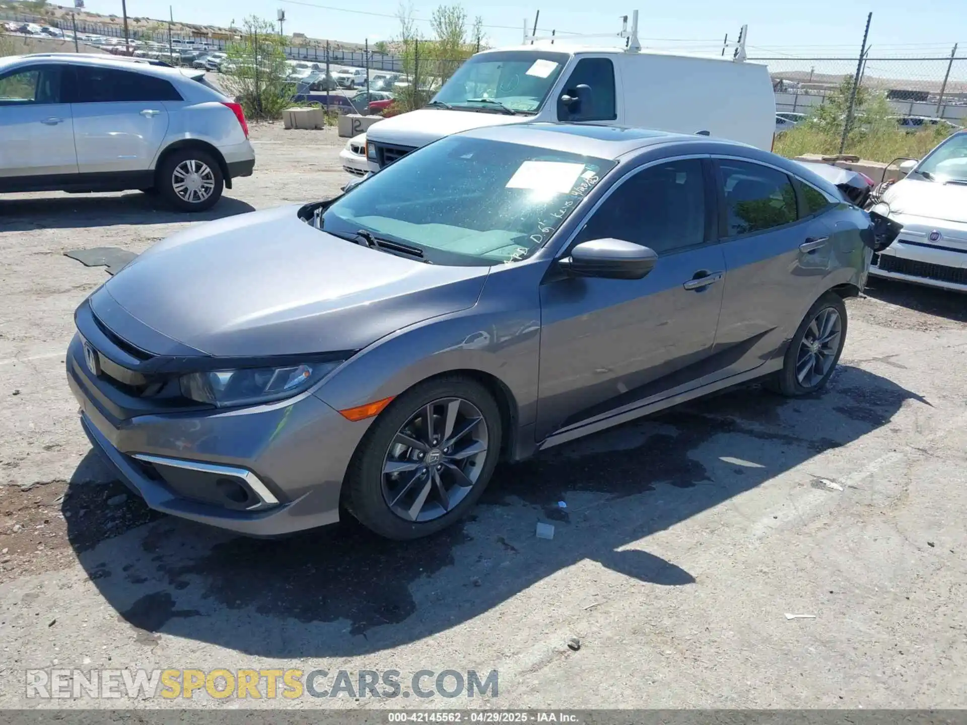 2 Photograph of a damaged car 19XFC1F34LE002404 HONDA CIVIC 2020