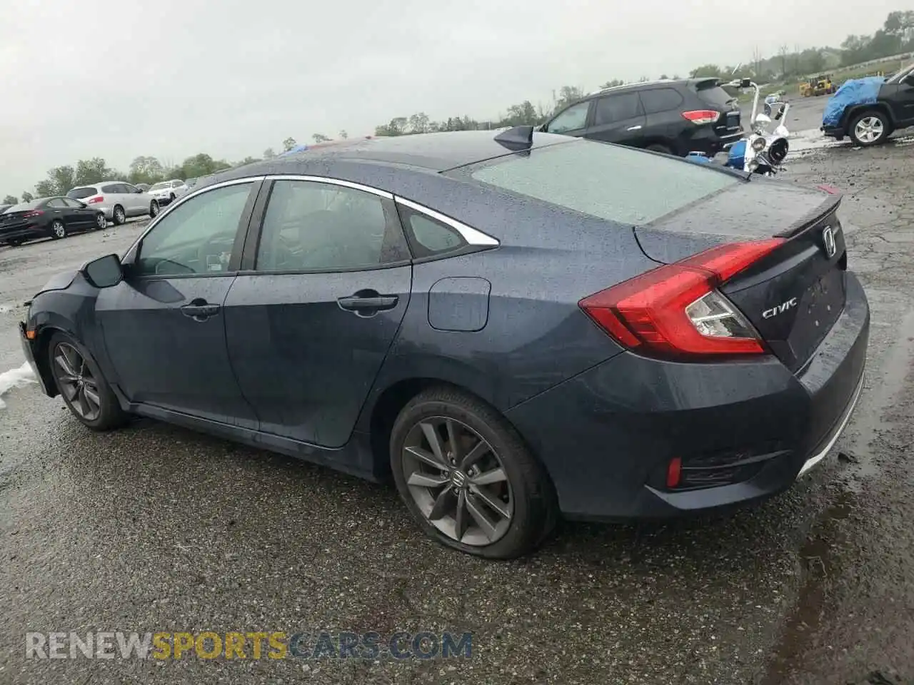 2 Photograph of a damaged car 19XFC1F34LE209973 HONDA CIVIC 2020