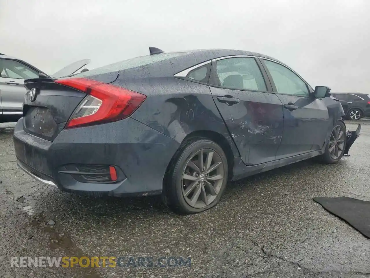 3 Photograph of a damaged car 19XFC1F34LE209973 HONDA CIVIC 2020
