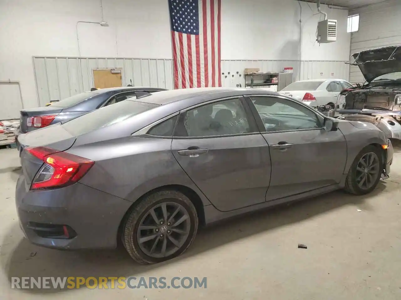3 Photograph of a damaged car 19XFC1F35LE018921 HONDA CIVIC 2020