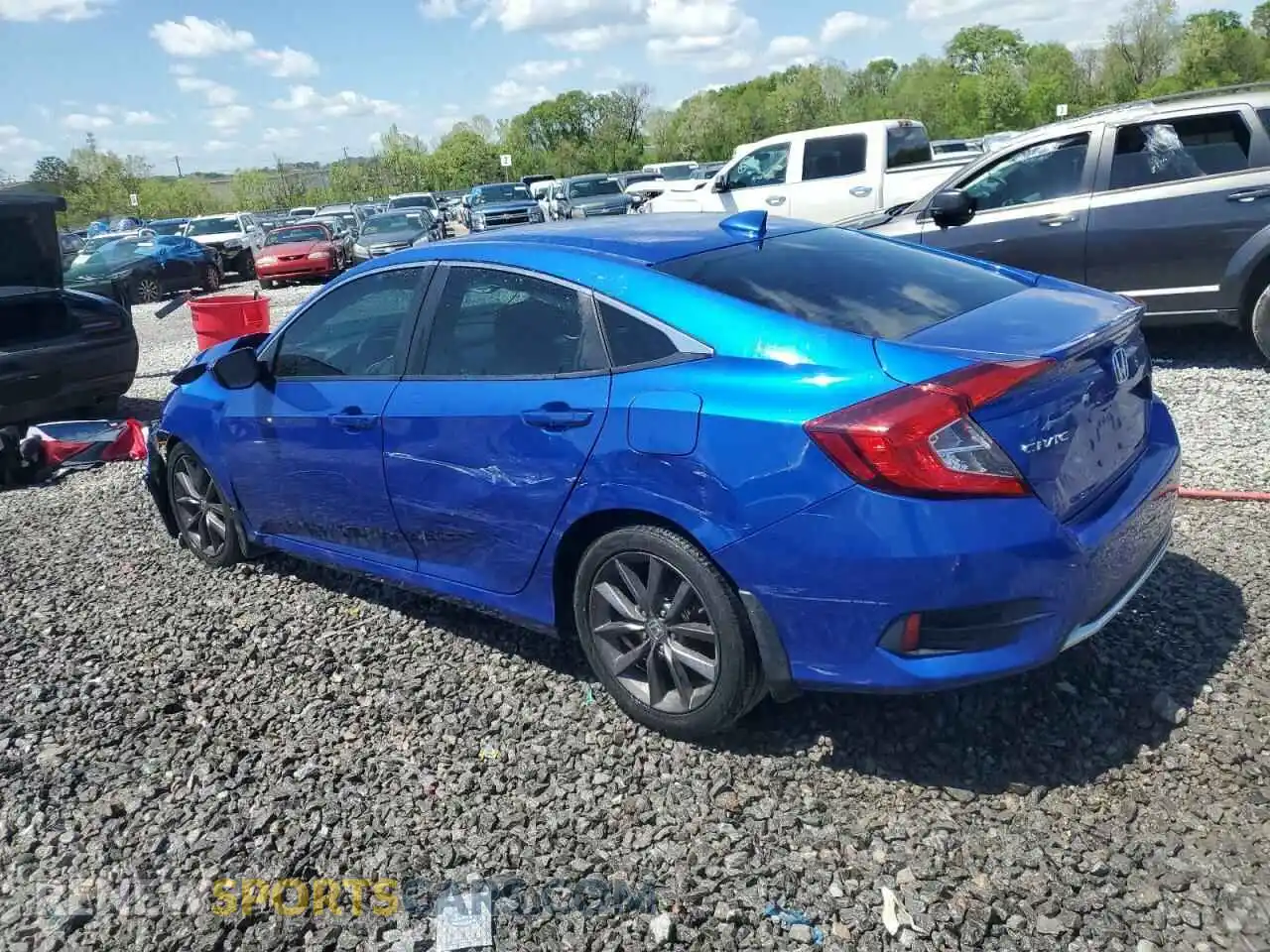 2 Photograph of a damaged car 19XFC1F35LE201140 HONDA CIVIC 2020