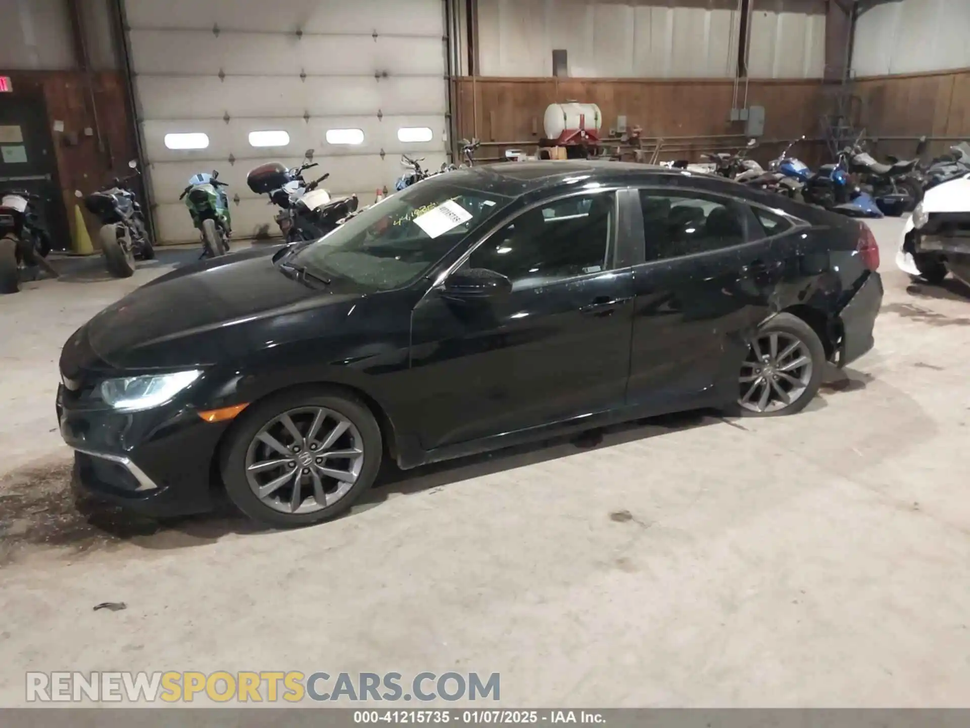 2 Photograph of a damaged car 19XFC1F35LE203955 HONDA CIVIC 2020