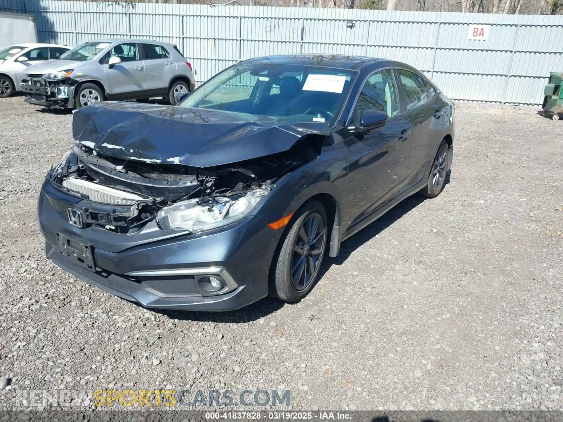2 Photograph of a damaged car 19XFC1F35LE208055 HONDA CIVIC 2020