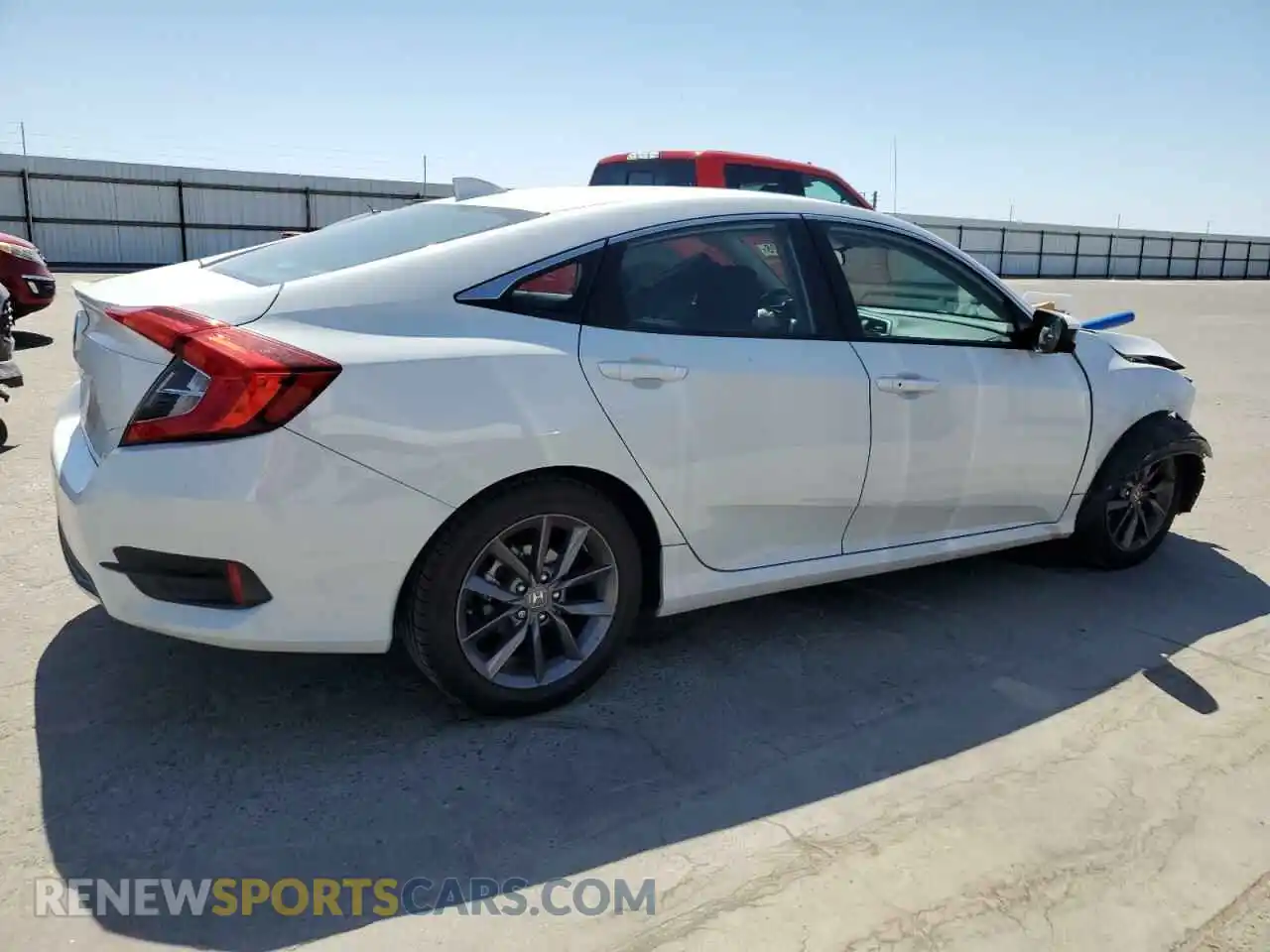 3 Photograph of a damaged car 19XFC1F35LE218181 HONDA CIVIC 2020