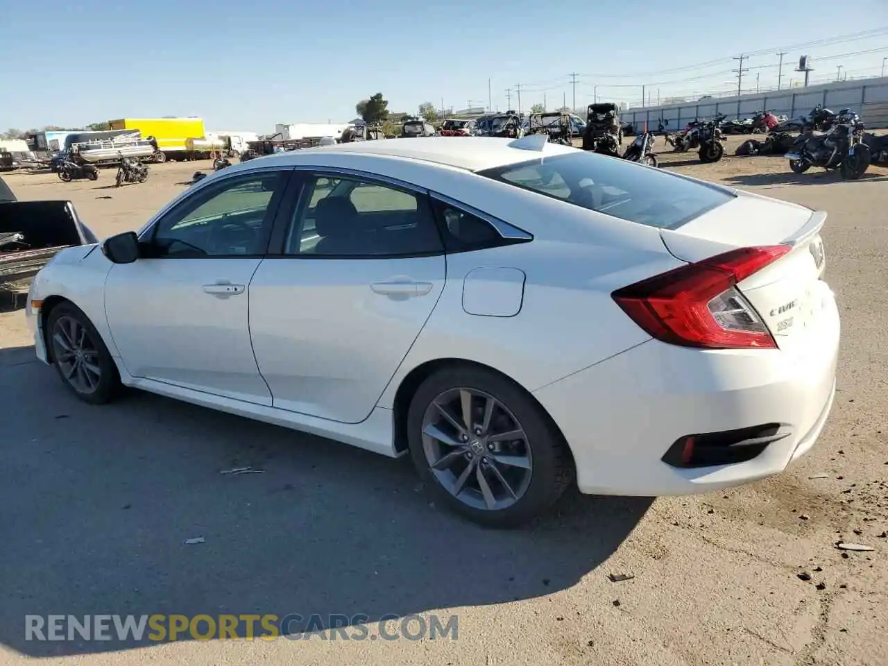 2 Photograph of a damaged car 19XFC1F36LE007037 HONDA CIVIC 2020