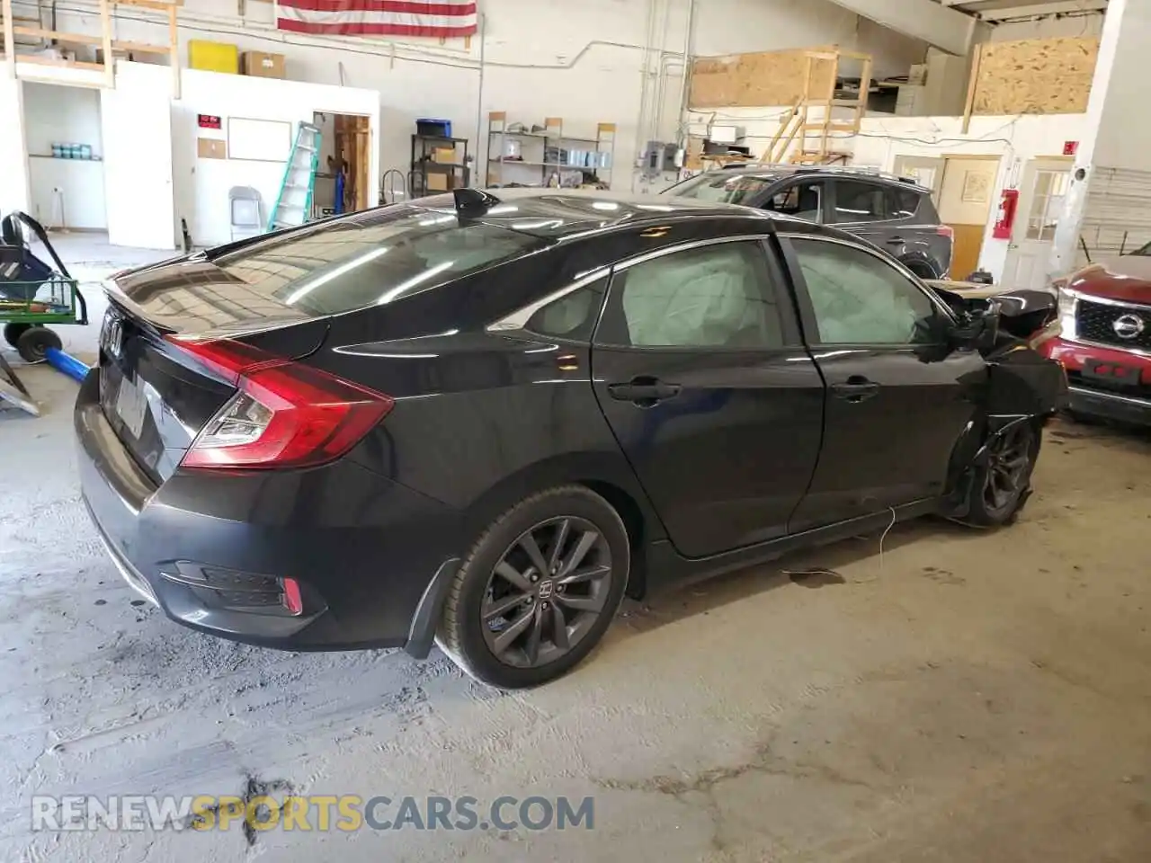 3 Photograph of a damaged car 19XFC1F36LE021200 HONDA CIVIC 2020