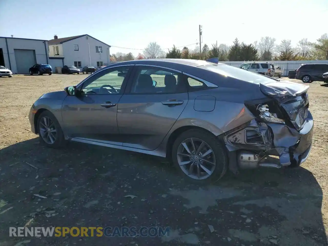 2 Photograph of a damaged car 19XFC1F36LE217993 HONDA CIVIC 2020