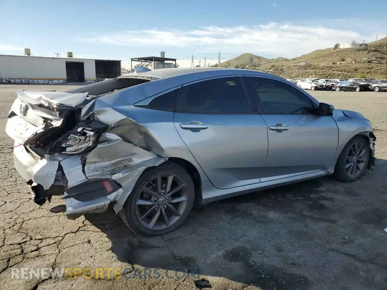 3 Photograph of a damaged car 19XFC1F37LE208252 HONDA CIVIC 2020