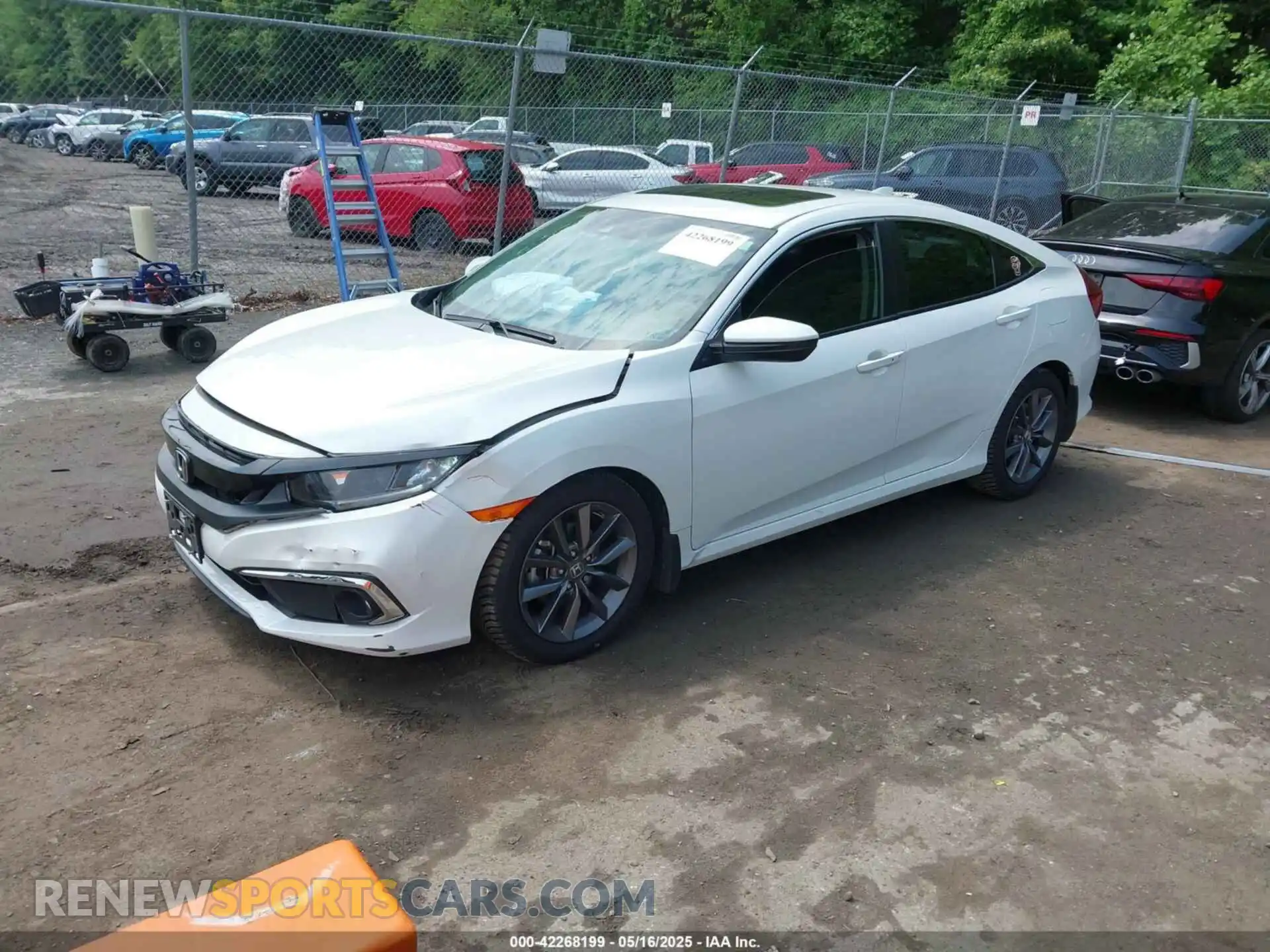 2 Photograph of a damaged car 19XFC1F37LE211832 HONDA CIVIC 2020