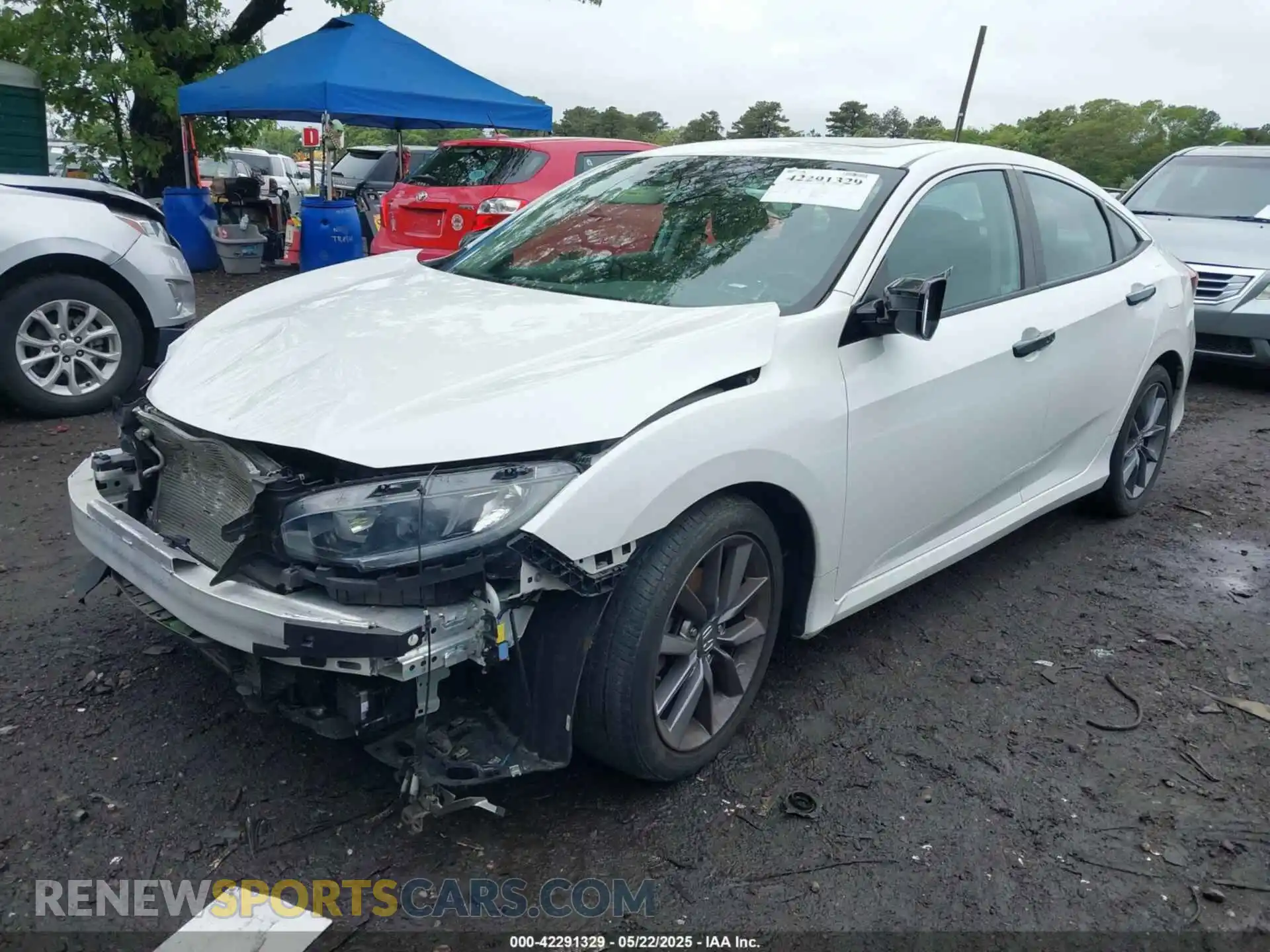2 Photograph of a damaged car 19XFC1F37LE218148 HONDA CIVIC 2020