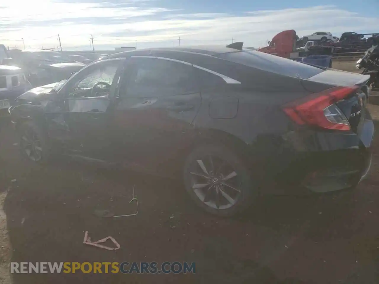 2 Photograph of a damaged car 19XFC1F39LE011390 HONDA CIVIC 2020