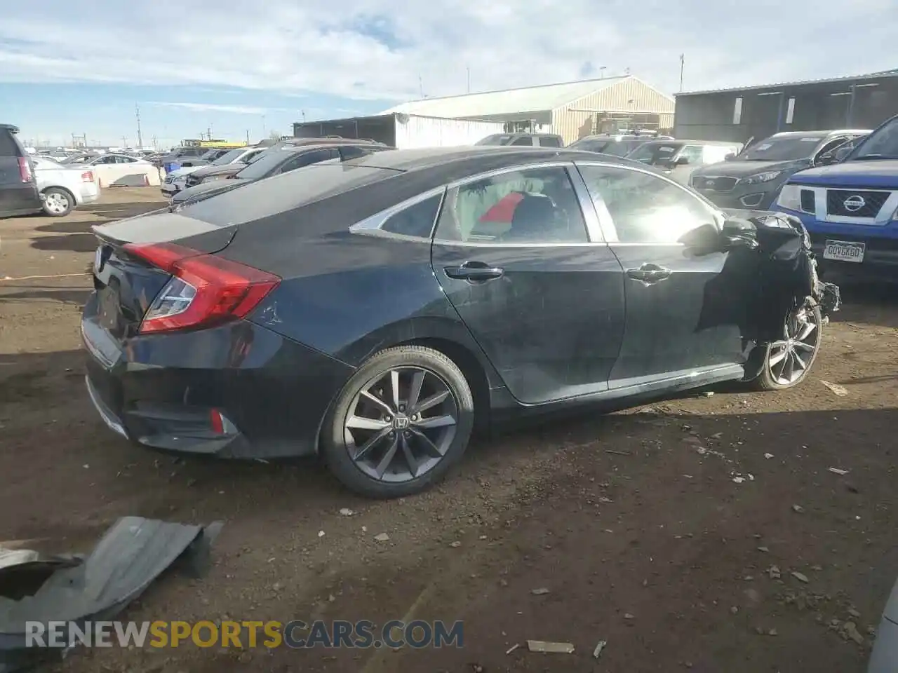 3 Photograph of a damaged car 19XFC1F39LE011390 HONDA CIVIC 2020