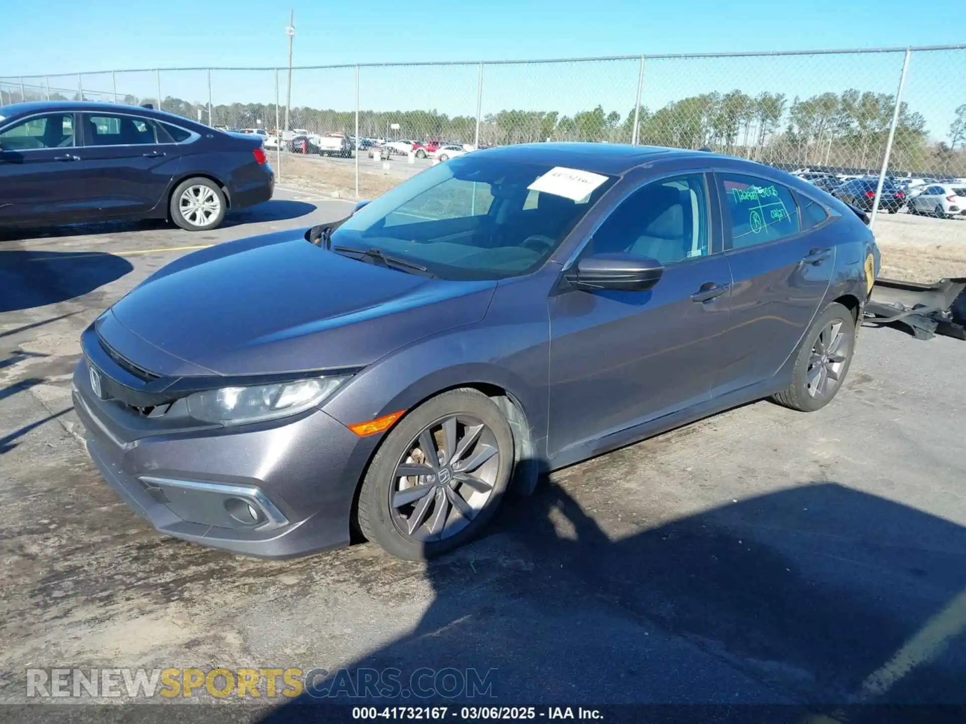 2 Photograph of a damaged car 19XFC1F39LE011891 HONDA CIVIC 2020
