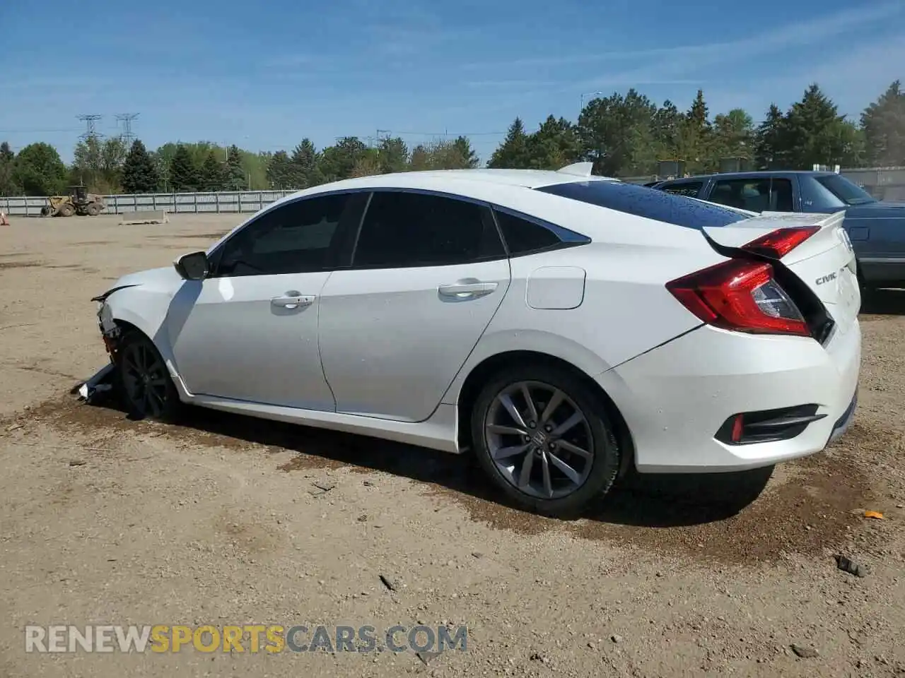 2 Photograph of a damaged car 19XFC1F39LE014161 HONDA CIVIC 2020