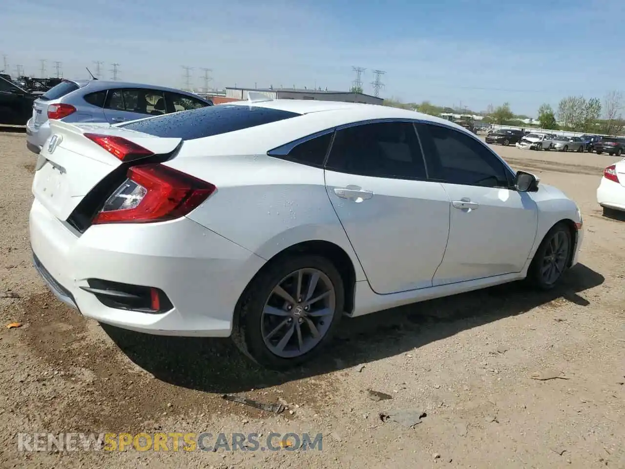 3 Photograph of a damaged car 19XFC1F39LE014161 HONDA CIVIC 2020