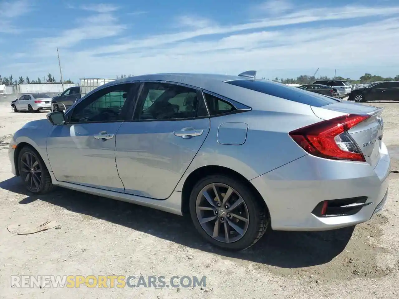 2 Photograph of a damaged car 19XFC1F39LE015794 HONDA CIVIC 2020